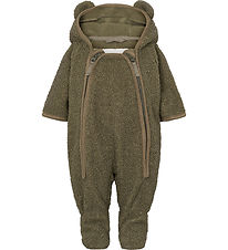 MarMar Fleece Suit - Teddy - Robert B - Olive Leaf