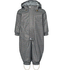 MarMar Regenanzug m. Fleece - PU - Orion - Espresso-Check