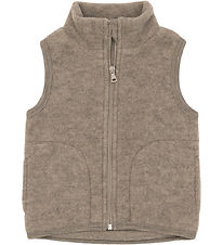 Engel Waistcoat - Wool - Walnut Melange