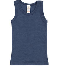 Engel Undershirt - Wool/Silk - Navy