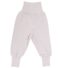 Engel Trousers - Wool/Silk - Magnolia