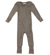 Engel Jumpsuit - Wool/Silk - Walnut