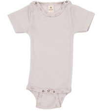 Engel Bodysuit k/æ - Wool/Silk - Magnolia
