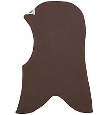 Racing Kids Balaclava - Wool/Cotton - 2-layer - Chestnut
