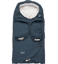 Voksi Footmuff - Carry - 76/108 cm - Poppy Blue/Wings