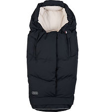 Voksi Footmuff - City North - 90/115 cm - Black/Cream