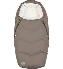 Voksi Fußsack - Urban - 90/115 cm - Walnuss/Flügel