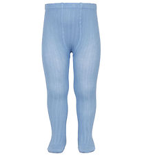 Condor Strumpfhosen - Rib - Blau