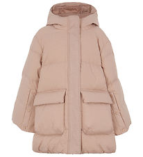 Emporio Armani Daunenmantel - Fawn m. Print