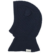 Liewood Lambhúshetta - Prjónað - Oggy Balaclava - Classic Navy