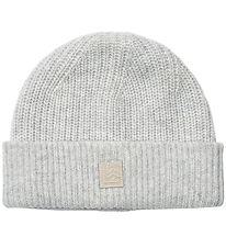Liewood Mütze - Strick - Beanie - Light Grey Melange
