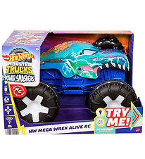 Télécommande Voiture av. Lumière/Son Hot Wheels - Monster Trucks