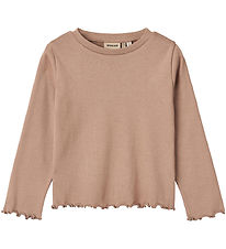 Wheat Blouse - Rib - Else - Nougat Rose