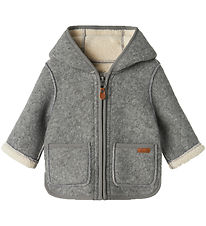 Name It Fleece Jacket - NbnMily - Grey Melange