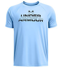 Under Armour T-skjorte - Tech Delt ordmerke - Horizon Blue