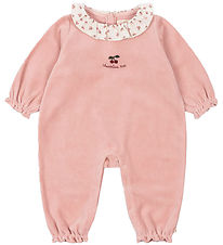 Konges Sløjd Strampler - Miffa Frill - Velours - Mellow Rose