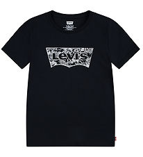 Levis T-shirt - Jet Black/White w. Logo
