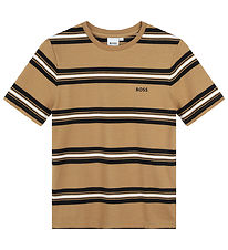 BOSS T-skjorte - Cookie m. Striper