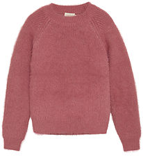 Creamie Blouse - Knitted - Mesa Rose w. Glitter