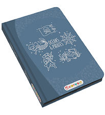 Kidywolf LCD drawing board w. 30 Designs - Kidydraw-Mini - Ocean