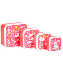 A Little Lovely Company Nestisboxa sett - 4 Stk. - Fun