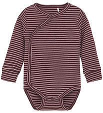 Fixoni Wrap Bodysuit L/æ - Huckleberry