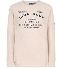 Indian Blue Jeans Blouse - Pique Indian - Sand Melange