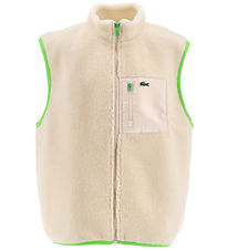 Lacoste Fleece Vest - Teddy - Lapland/Multico