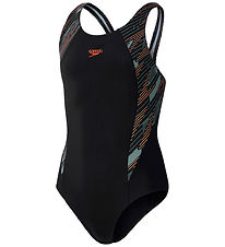 Speedo Badeanzug - Hyperboom SPlice Muscleback - Black/Green