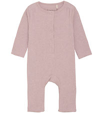 Fixoni Jumpsuit - Rib - Pale Mauve