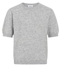 Grunt T-shirt - Knitted - GRIsa - Grey