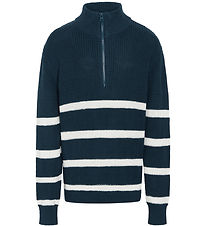Grunt Blouse - Knitted - GRChon - Navy