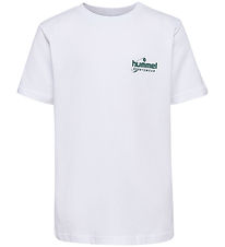 Hummel Stuttermabolur - HmlCua - Bright White