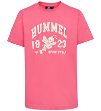 Hummel Stuttermabolur - HmlPrint - Bubblegum
