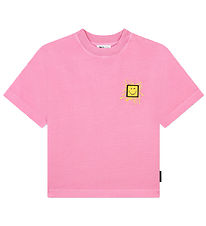 Little Marc Jacobs T-shirt - Fuschia w. Print