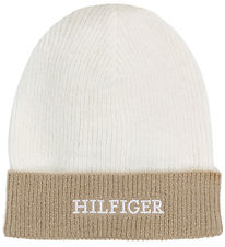Tommy Hilfiger Mütze - Strick - Monotypie - Antike White