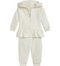 Polo Ralph Lauren Velours-Set - Estate Cream