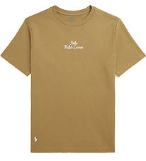 Polo Ralph Lauren Stuttermabolur - Brúnt
