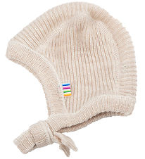 Joha Baby Hat - Knitted - Wool - Cream