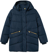 Name It Steppjacke - Lang - NkfMemo - Dark Sapphire