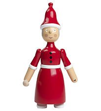 Kay Bojsen Woodfigure - Santa - 20 cm - Red/White