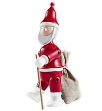 Kay Bojsen Woodfigure - Santa Claus - 20 cm - Red/White