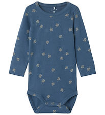 Name It Samfella L/æ - Rib - NbmNoellus - Vintage Indigo