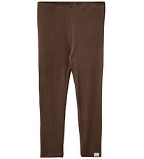 Leggings Sofie Schnoor - Rib - Chocolate Brown