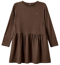 Sofie Schnoor Kleid - Rib - Chocolate Brown