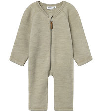 Name It Jumpsuit w.o. Footies - Wool - NbfWmino - Pure Cashmere