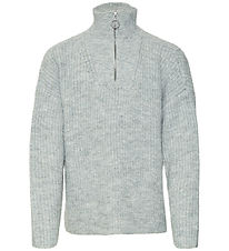 Vero Moda Girl Bluse - Strick - VmPernilla - Light Grey Melange