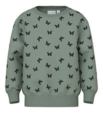 Name It Sweatshirt - Noos - NmfDavina - Lily Pad/Bow Tie