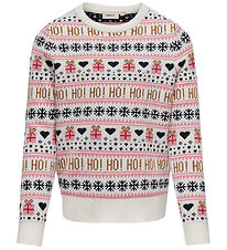 Kids Only Blouse - Knitted - KogXmas Present - Cloud Dancer