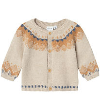 Name It Cardigan - Knitted - NbmOnor - Peyote Melange